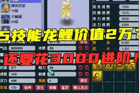 梦幻西游：5技能宝宝2万块？还要花3000块进阶，老板头是真的铁！视频封面