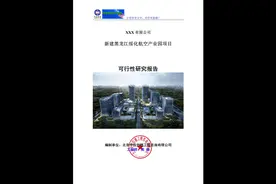 投资50亿元黑龙江绥化航空产业园项目可行性研究报告视频封面