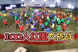 纪录片：100个人进行红圈挑战，坚持到底就能赢百万现金大奖视频封面