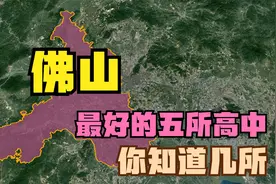 佛山市被清华、北大录取最多的五所中学，你知道几所？视频封面