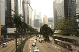 香港景點[灣仔街景]视频封面