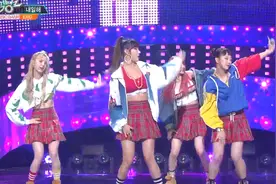 音乐银行：风格强烈的EXID女团slay全场的《明天再说》打歌现场视频封面