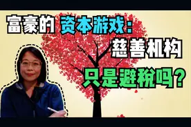 富豪的另一资本游戏：慈善基金，只是用来避税这么简单吗？视频封面