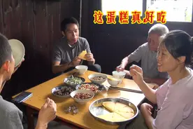 燕子第一次用烤箱做蛋糕，味道会怎样？爷爷品尝后直夸燕子做得好视频封面