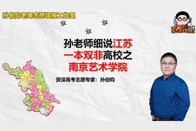 孙老师细说江苏一本双非高校之南京艺术学院视频封面