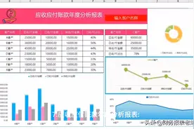 花三天做了26个财务报表模板，可直接套用，快收藏起来吃灰视频封面