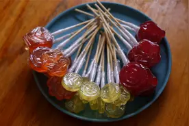 想吃棒棒糖教你在家做，学会再也不用出去买了，颜色鲜艳口味丰富