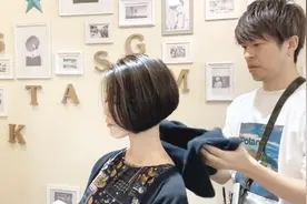 让你显脸小的发型，前长后短就是美，一剪就上瘾视频封面