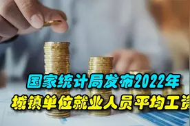 国家统计局22年城镇单位就业人员平均工资：东部最高，东北最低视频封面