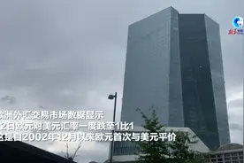 欧元对美元汇率跌至平价视频封面