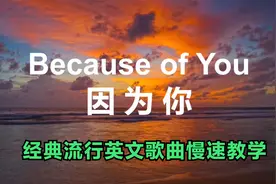 经典流行英文歌曲《因为你》，闻者伤心听者流泪