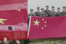 在西藏群山深处 这支边防部队手捧国旗高喊宣誓主权：这是中国！