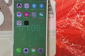 教你在手机桌面设置点状电子时钟！非常简单，快学起来！