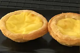 蛋挞不要出去买了，自己在家做，外酥里嫩，层次丰富，奶香味十足视频封面