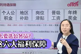 为什么要考公务员？公务员有这六大福利待遇！视频封面