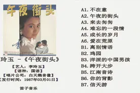 1987年李玲玉经典磁带专辑《午夜街头》，13首歌都好听视频封面