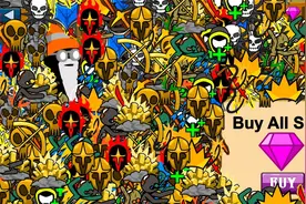 火柴人战争遗产：花了将近100万钻石买了1000个狮鹫大帝！