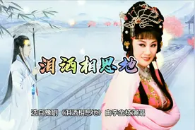 豫剧泪洒相思地动态曲谱，当初他甜言蜜语将我骗，李金枝视频封面