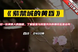 《紫禁城的黄昏》从英国人的角度，皇室与民国共存的那段乱世凶年视频封面