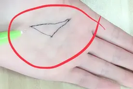 手掌现三角纹，富贵有望，事业有成视频封面