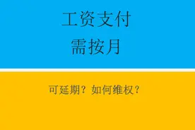 工资支付需按月，可延期？如何维权？视频封面