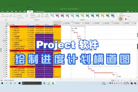 用project绘制甘特图（横道图）你真的会用吗？学会它效率翻倍