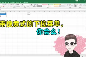 Excel技巧：制作搜索式的下拉菜单，你会么？视频封面
