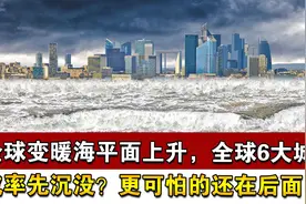 全球变暖海平面上升，全球6大城市或率先沉没？更大危机还在后头视频封面