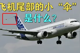 为什么飞机的尾部会挂一个小“伞”？有什么用？视频封面