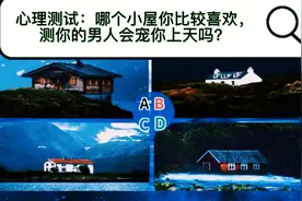 心理情感测评~哪个小屋你比较喜欢，测你的男人宠你程度？视频封面