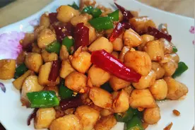 原来扇贝柱这么简单，饭店大厨都是这么做的，香辣鲜嫩，太香了