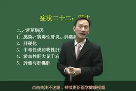 医生天天说健康22——肝大