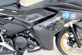 雅马哈新款155弯梁车，高颜值动力强，售价1.43万，无钥匙启动视频封面