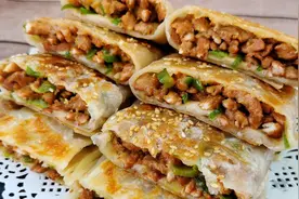 懒人馅饼，不揉面，不饧面，清香不油腻，这么吃解馋又过瘾视频封面