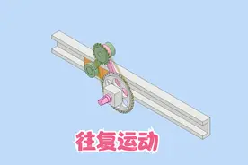 一种链条控制的往复运动机构，一起看看吧
