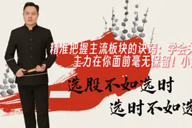 精准把握主流板块的诀窍：学会关键K线，主力在你面前毫无保留！视频封面