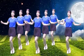 DJ经典广场舞《走天涯》，美女动感舞姿，俏皮可爱