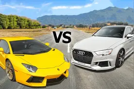 50万的奥迪单挑700万的兰博基尼，起步瞬间，我的认知被颠覆了！视频封面