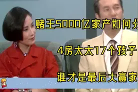 赌王5000亿家产如何分配，4房太太17个孩子，谁才是最后大赢家视频封面