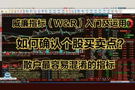 威廉指标（WR）入门及运用，散户最容易混淆的指标，别再记错啦！