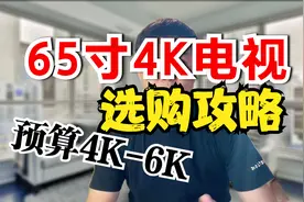 65寸4K电视机高性价比推荐，性能配置抗打的选购攻略！视频封面
