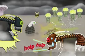 虫群女王：召唤飞行军电击虫王！