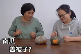 天天奶奶做特色美食南瓜盖被子，一层南瓜一层面，一人一碗还想吃视频封面