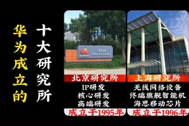 华为在全国共成立的十大研究所。这些科技支撑点，大涨研发能力！视频封面