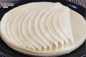 立春做春饼多加两种食材，2分钟12张，扯不破，卷不烂，比纸还薄