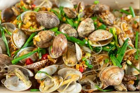 烤箱也能做的捞汁小海鲜，味道鲜美的平价美食，粉丝烤花蛤