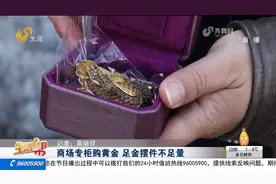 3万多买黄金摆件，鉴定后却发现含金量不足，商场与专柜互踢皮球视频封面