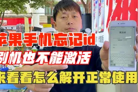 苹果6忘记id账号和密码，刷机以后不能激活，来看看怎么快速解开视频封面