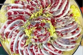 绝了！白菜牛肉虾滑千层，原来是这样的地道方法制作！好吃爆了！