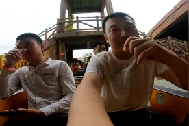 咸阳乐华城矿车过山车，值得带140cm的孩子体验